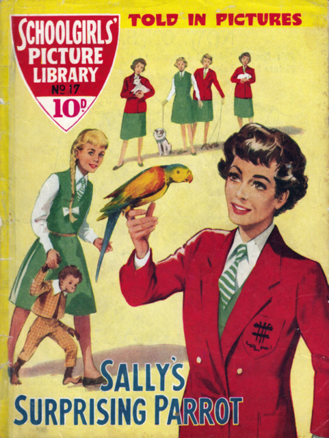Schoolgirls Picture Library #17 comic cover