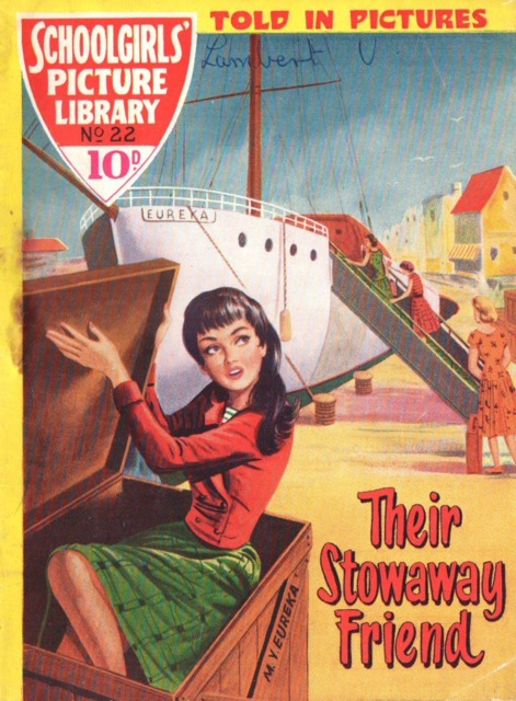Schoolgirls Picture Library #22 comic cover