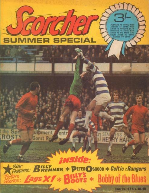 Scorcher Holiday Special #1970 comic cover