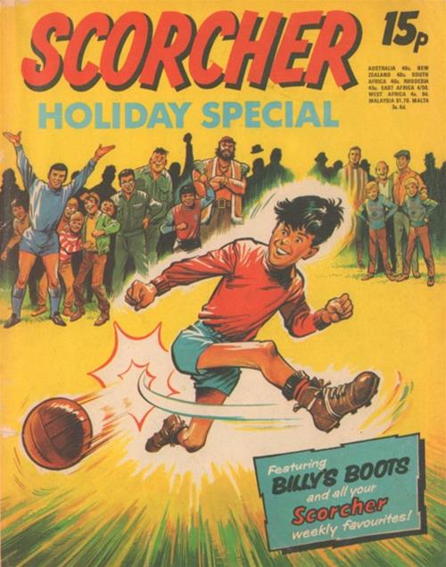 Scorcher Holiday Special #1971 comic cover