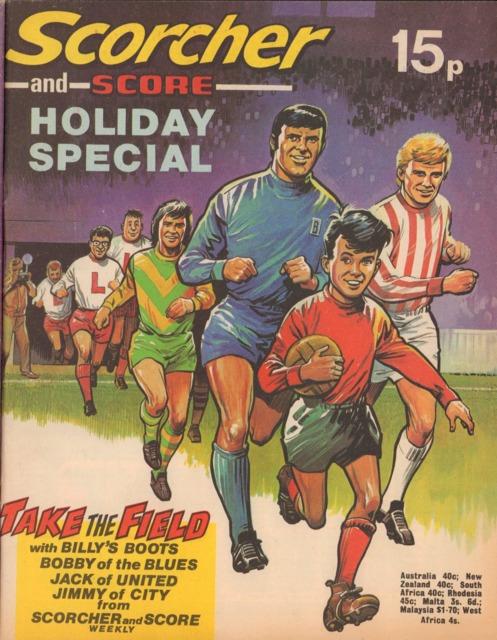 Scorcher Holiday Special #1972 comic cover