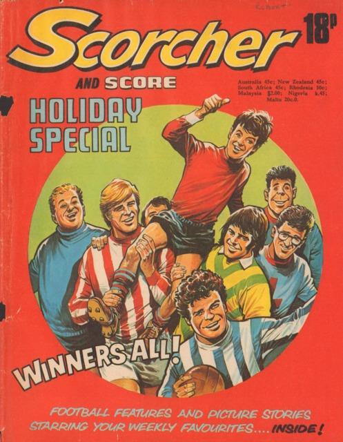 Scorcher Holiday Special #1973 comic cover