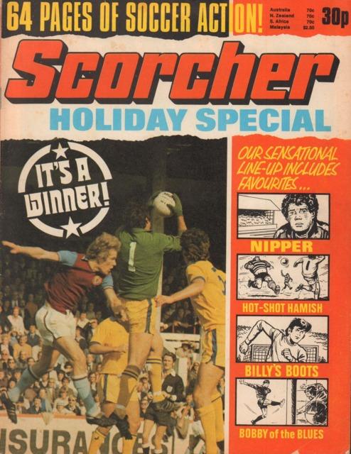 Scorcher Holiday Special #1977 comic cover