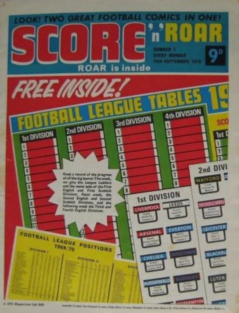 Score n Roar comic #1 comic cover