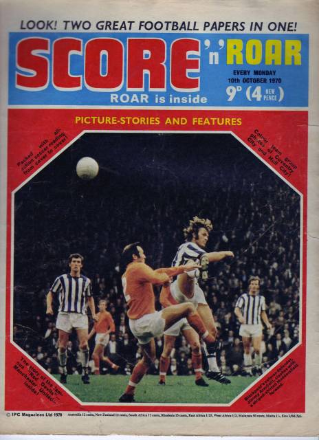 Score n Roar comic #4 comic cover