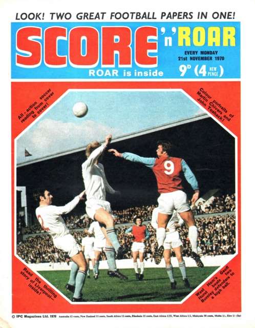 Score n Roar comic #10 comic cover