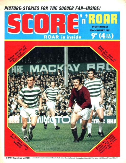 Score n Roar comic #19 comic cover