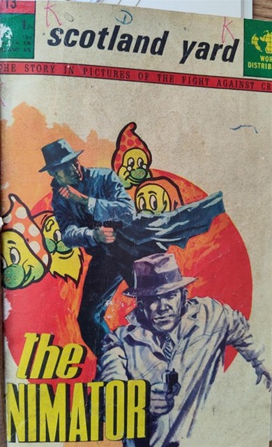 Scotland Yard Picture Library #13 comic cover