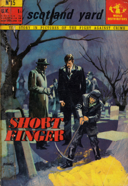 Scotland Yard Picture Library #15 comic cover