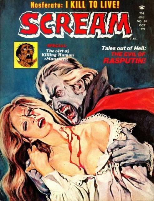 Scream (Skywald) #10 comic cover