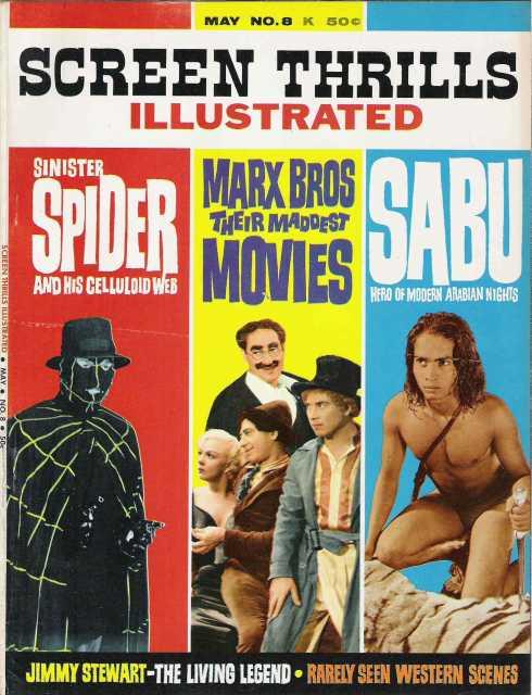 Screen Thrills Illustrated #8 comic cover
