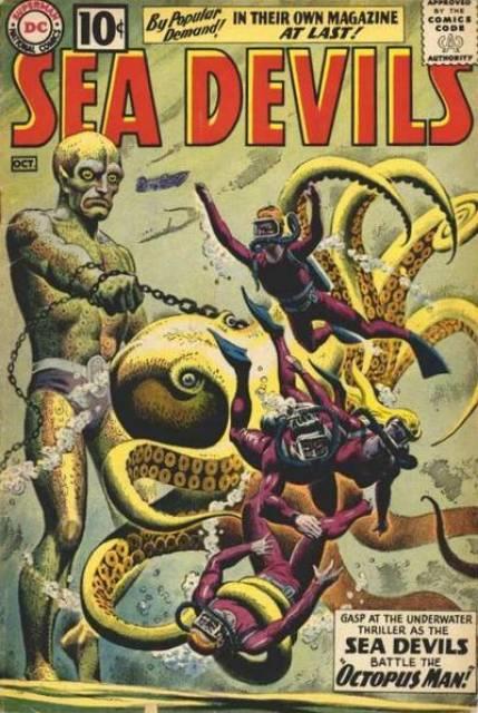 Sea Devil #1 comic cover