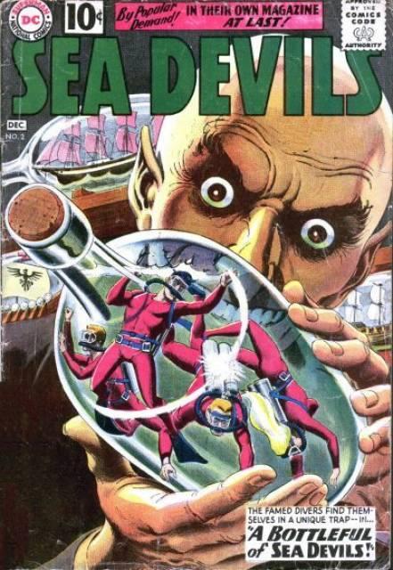 Sea Devil #2 comic cover