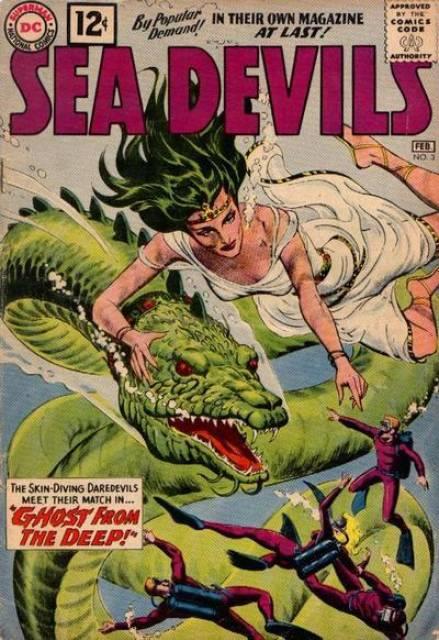 Sea Devil #3 comic cover