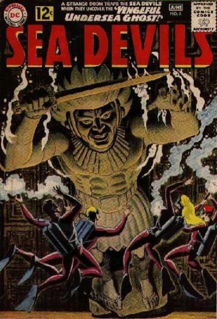 Sea Devil #5 comic cover