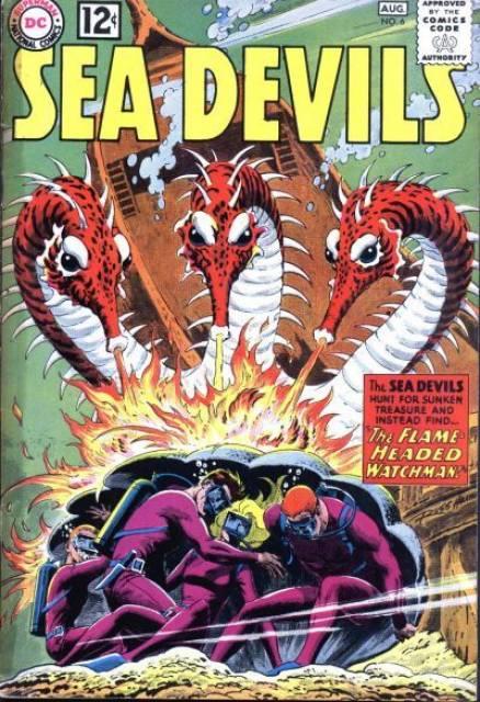 Sea Devil #6 comic cover