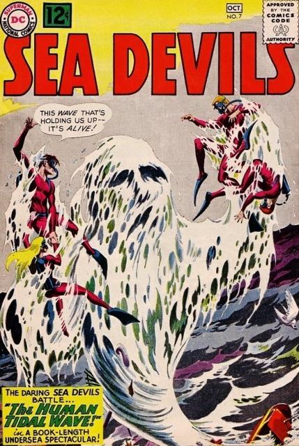 Sea Devil #7 comic cover
