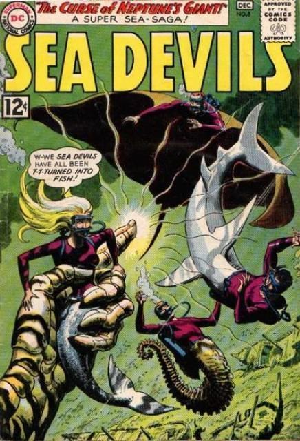 Sea Devil #8 comic cover