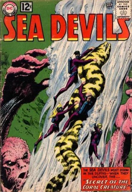Sea Devil #9 comic cover