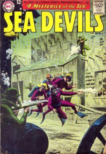 Sea Devil #10 comic cover