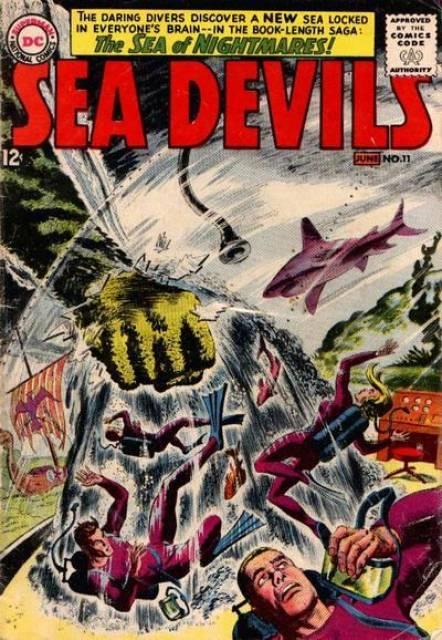 Sea Devil #11 comic cover