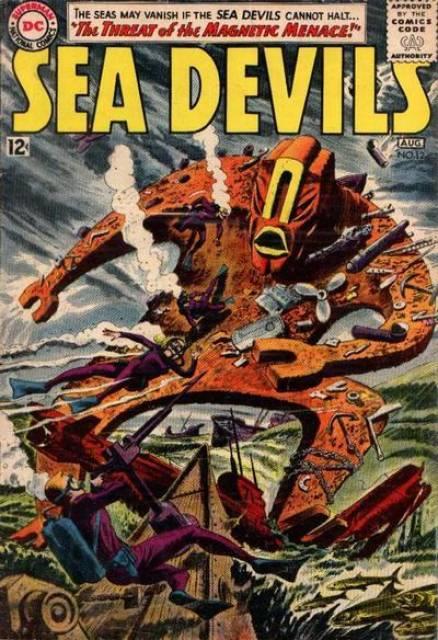 Sea Devil #12 comic cover