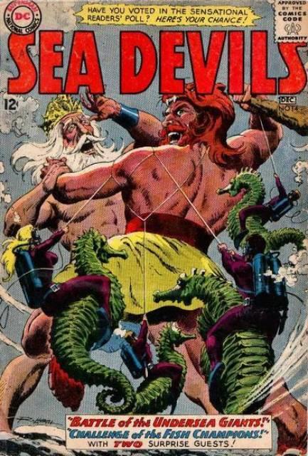 Sea Devil #14 comic cover