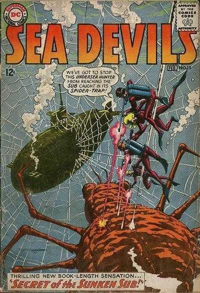 Sea Devil #15 comic cover
