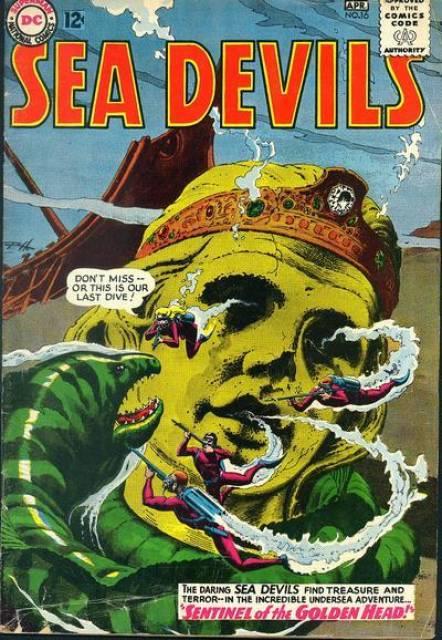 Sea Devil #16 comic cover