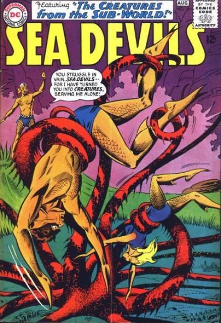 Sea Devil #18 comic cover