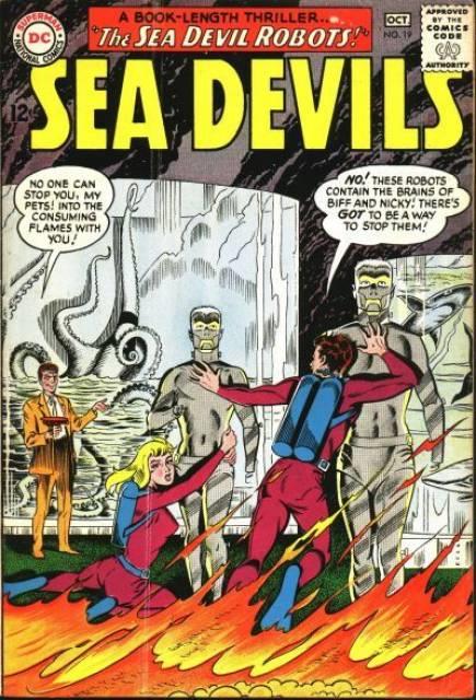 Sea Devil #19 comic cover