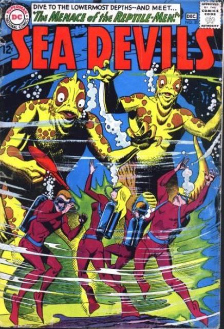 Sea Devil #20 comic cover