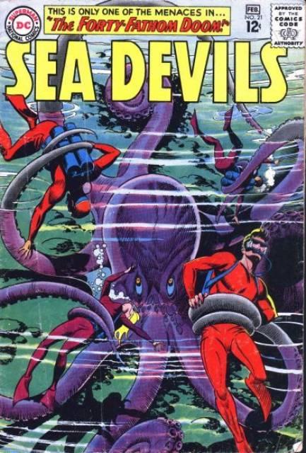 Sea Devil #21 comic cover