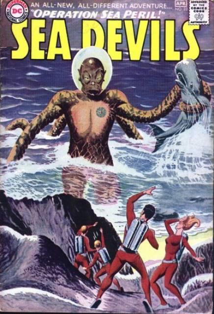 Sea Devil #22 comic cover