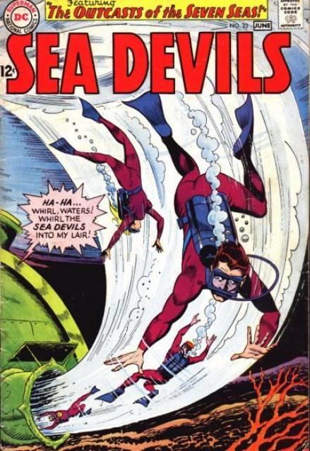 Sea Devil #23 comic cover