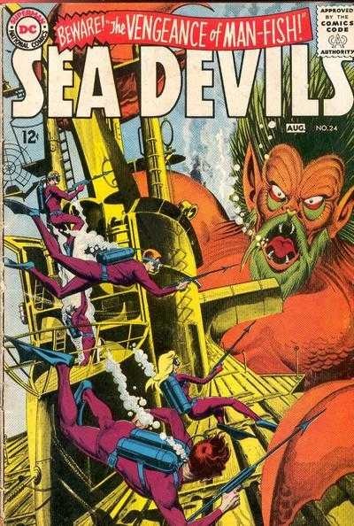 Sea Devil #24 comic cover