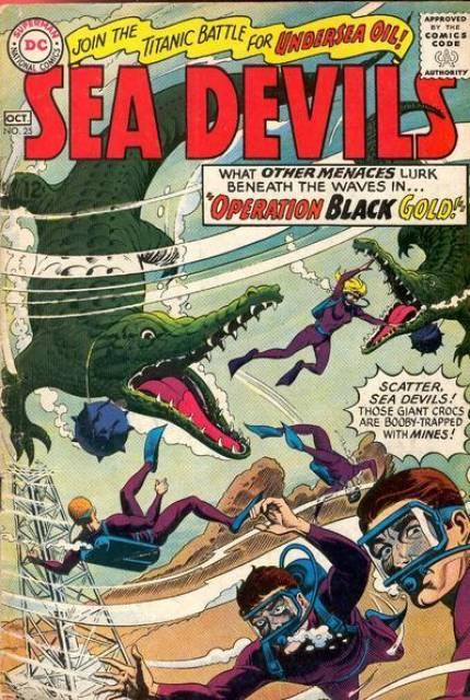 Sea Devil #25 comic cover