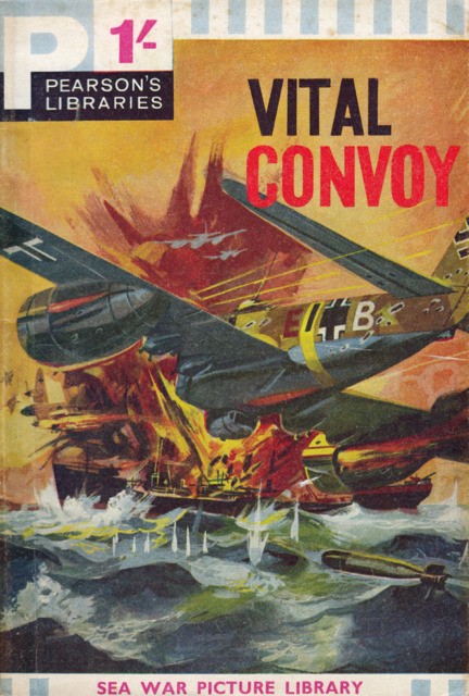 Sea War Picture Library #4 comic cover