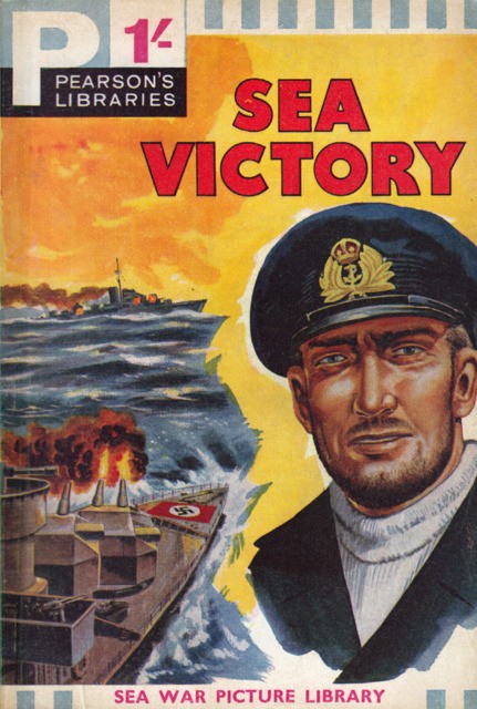 Sea War Picture Library #6 comic cover