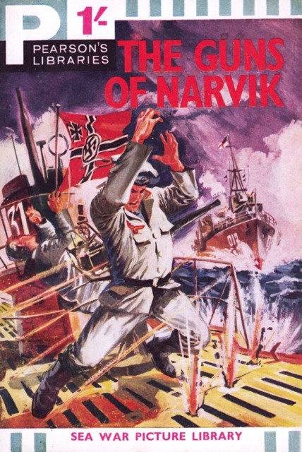 Sea War Picture Library #7 comic cover