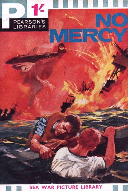 Sea War Picture Library #8 comic cover