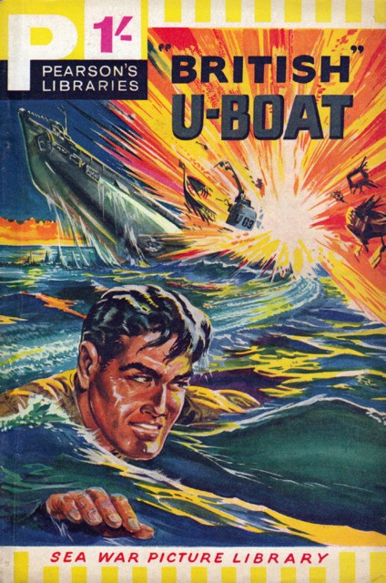 Sea War Picture Library #9 comic cover