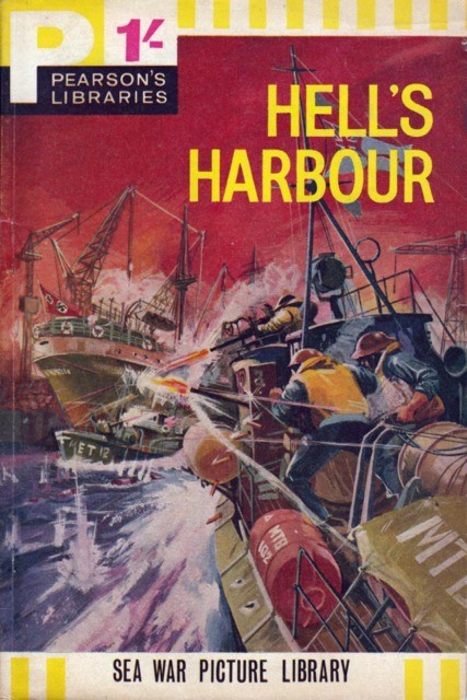 Sea War Picture Library #10 comic cover