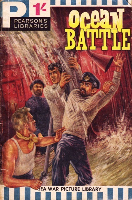 Sea War Picture Library #11 comic cover
