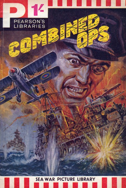 Sea War Picture Library #12 comic cover