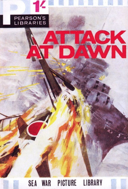 Sea War Picture Library #13 comic cover