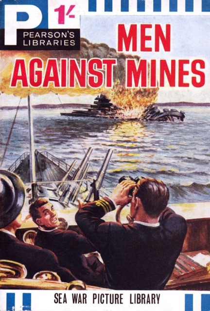 Sea War Picture Library #14 comic cover