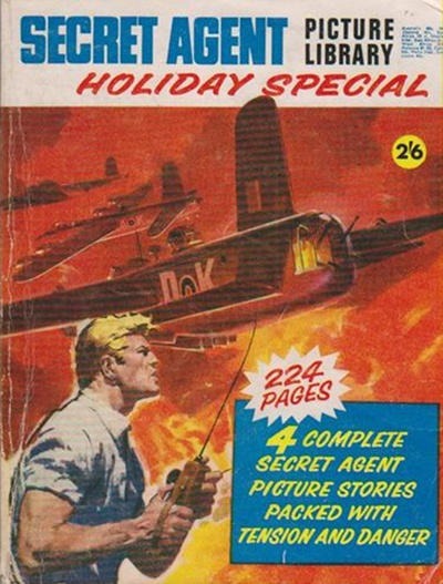 Secret Agent Picture Library Holiday Special 1969 comic cover