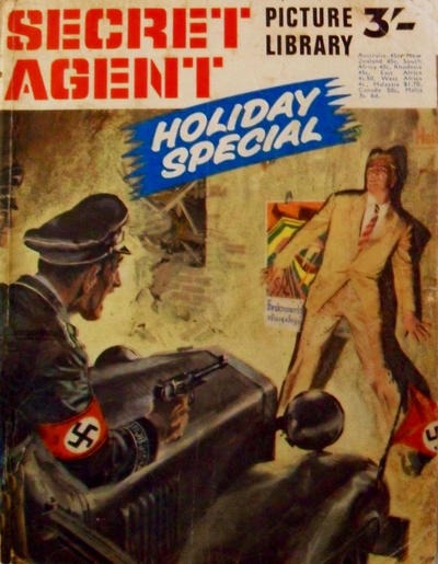 Secret Agent Picture Library Holiday Special 1970 comic cover