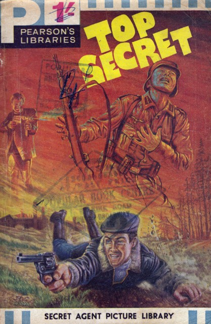 Secret Agent Picture Library #1 comic cover